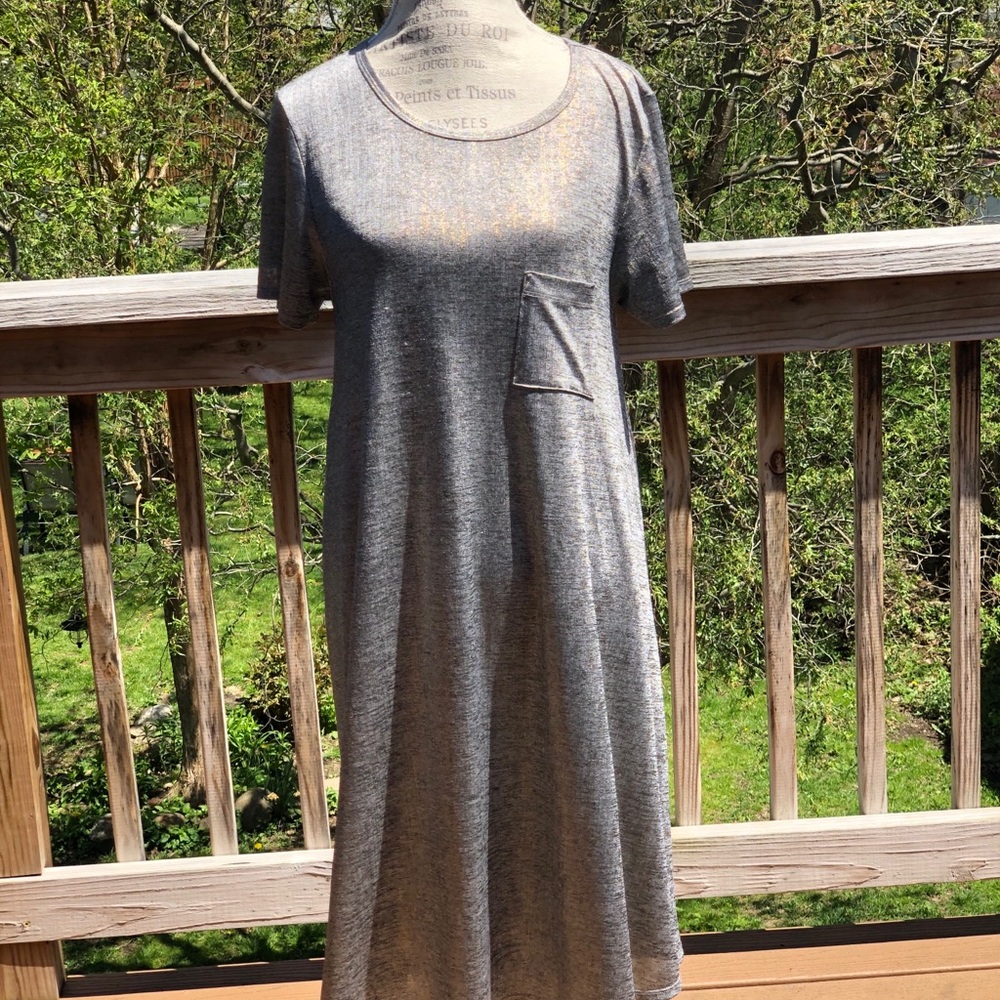 LuLaRoe Gold Metallic Tunic